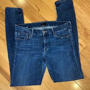 MOTHER The Looker Dark Blue Women’s Skinny Jeans